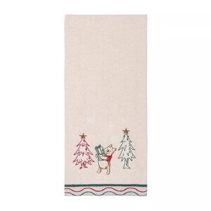 SEALED Disney Winnie the Pooh Christmas Hand Towel